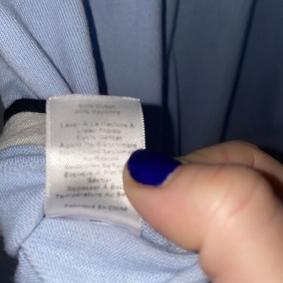 Talbots Blue Button Up Cardigan 2X - Picture 7 of 8